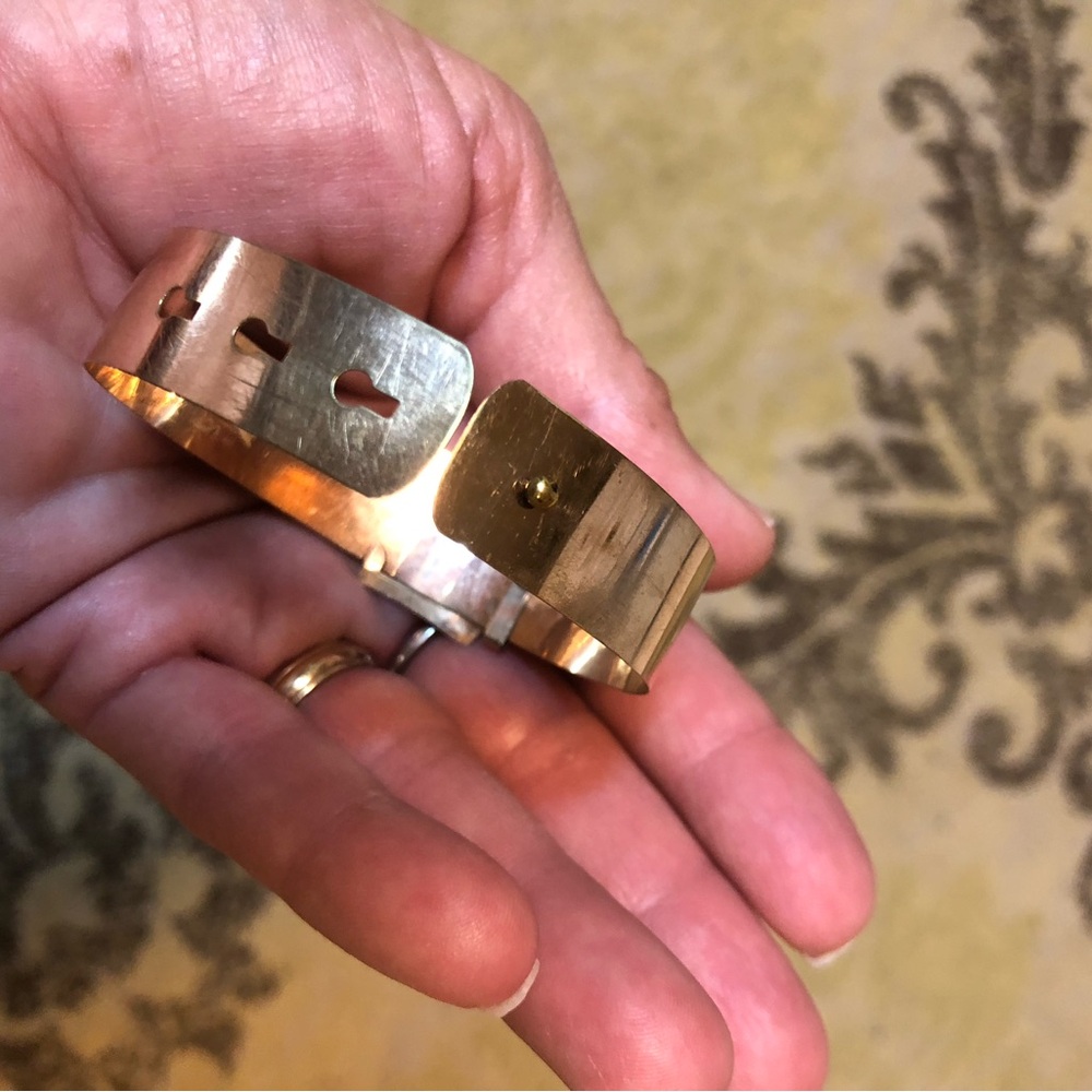 Victorian gold filled buckle bracelet - Picture 16 of 16